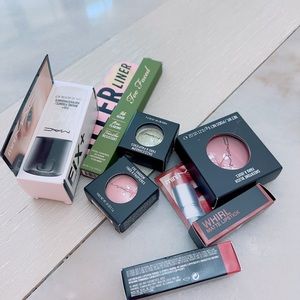 Makeup bundle/Mac/too faced /blush/eyeshadow /eyeliner /lipstick /NWB